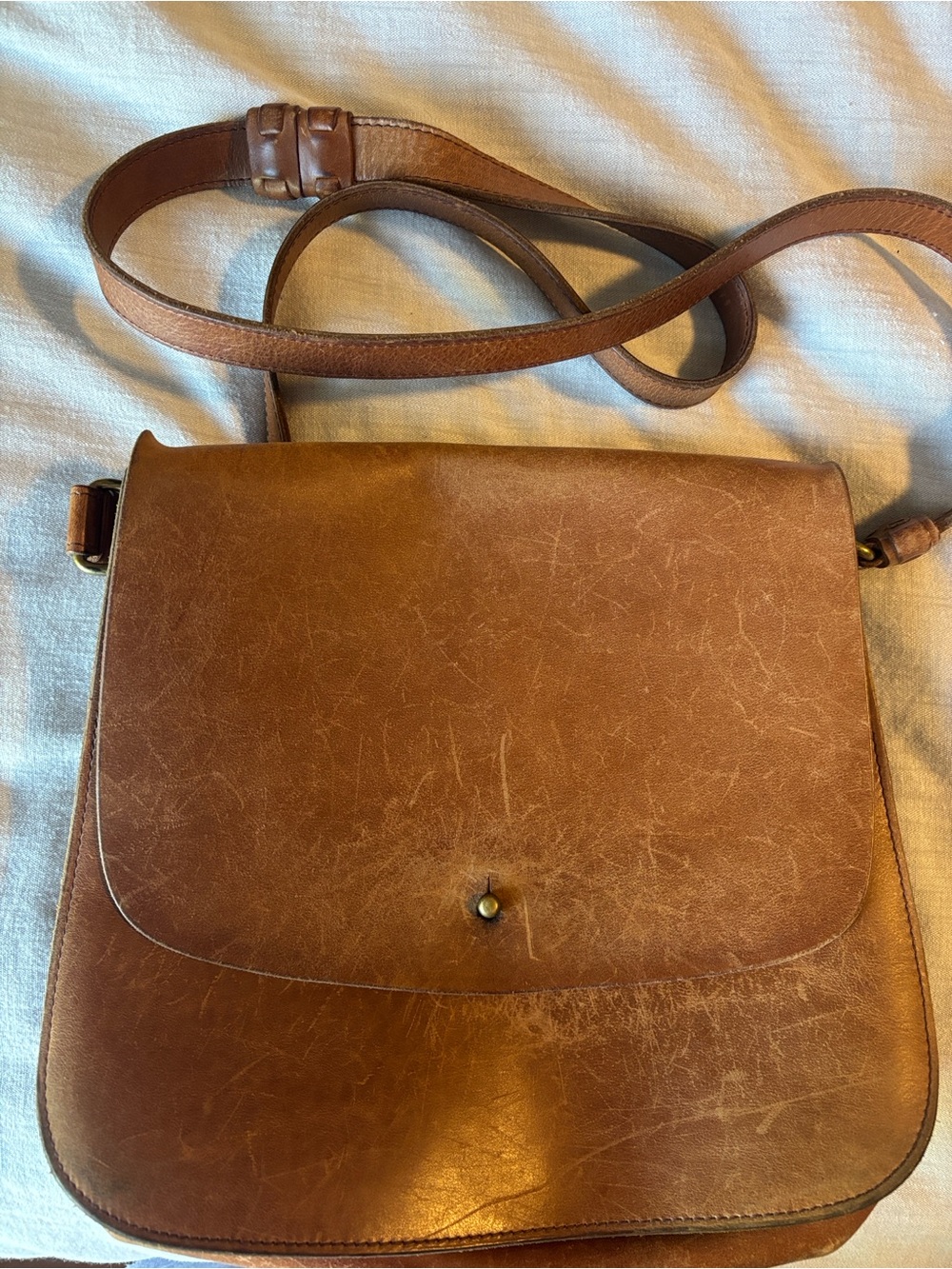 Creatures of comfort Medium Leather Saddle Bag